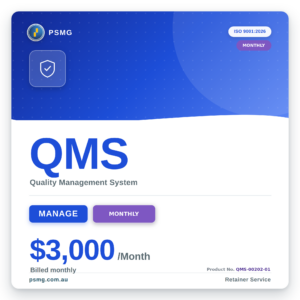 QMS MANAGE — Monthly