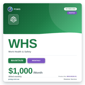 WHS MAINTAIN — Monthly